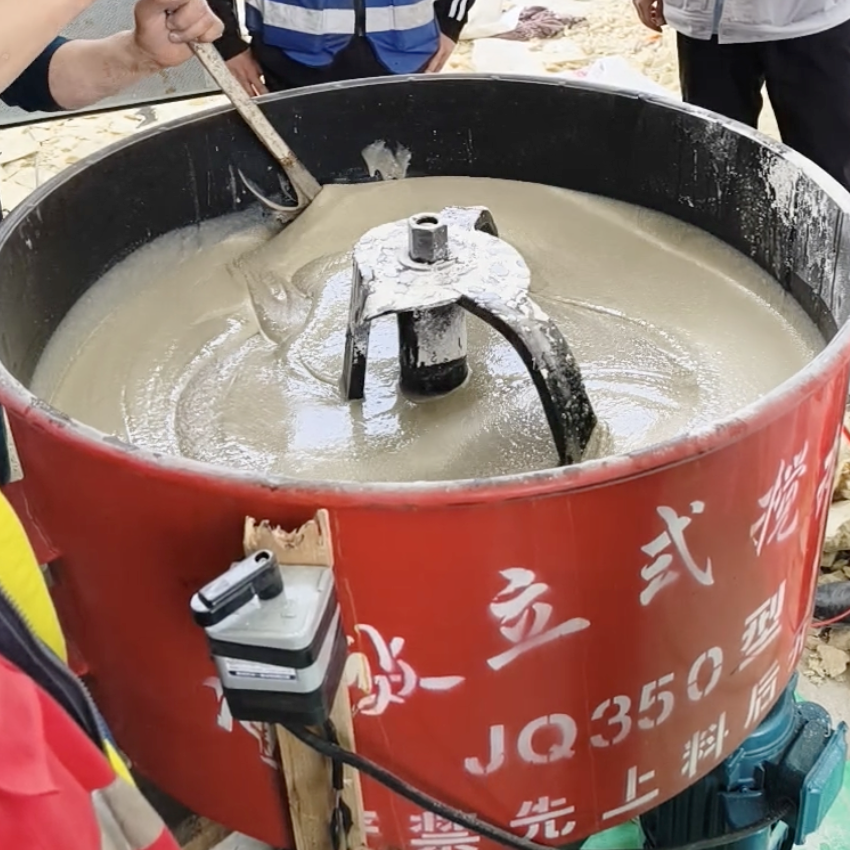 新蔡汽轮机余热压缩机导热油设备底座耐高温环氧树脂灌浆料